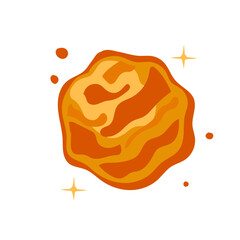 meteor rock from outer space