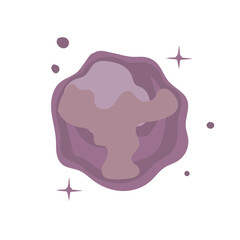 meteor rock from outer space