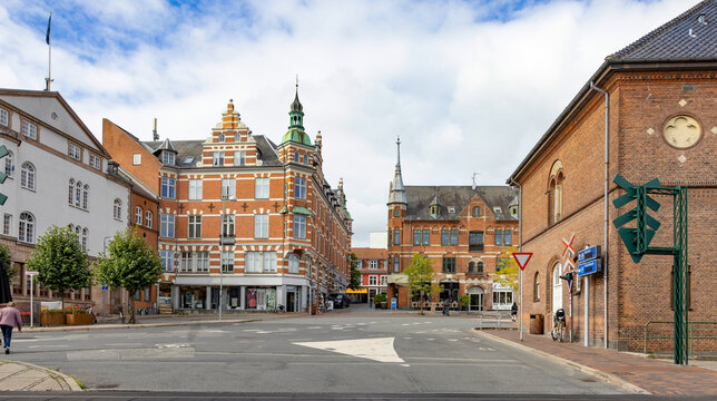 Part Of  Svendborg Is The Second Largest City On Fyn In Denmark,.Denmark,Europe