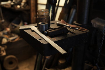 町工場の工具の風景