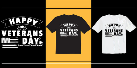 Happy Veterans Day t shirt design, American veteran t shirt design, Veteran, typography t shirt, vintage, Print ready t shirt