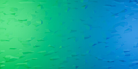 Polygons background, polygonal abstract wallpaper with geometric shapes and texture patterns blue green color gradient backdrop with copy space for text