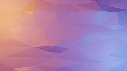 Obraz premium Polygons background, polygonal abstract wallpaper with geometric shapes and pink purple texture patterns color gradient backdrop with copy space for text