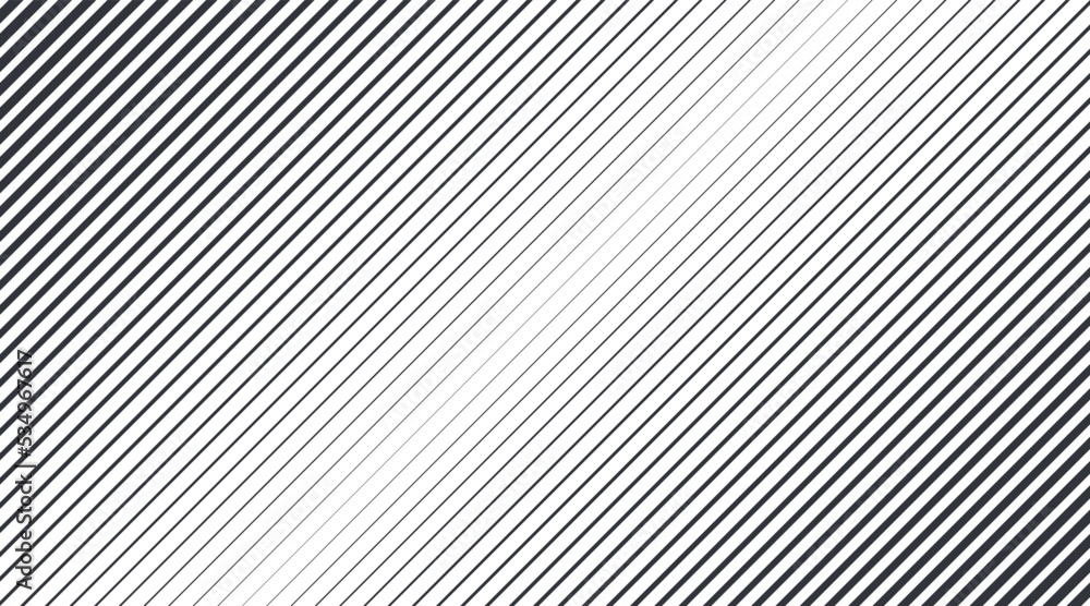 Poster black diagonal stripe pattern of lines. vector abstract background.