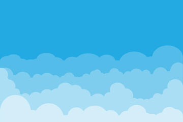jpeg image jpg illustration of blue sky with white clouds background