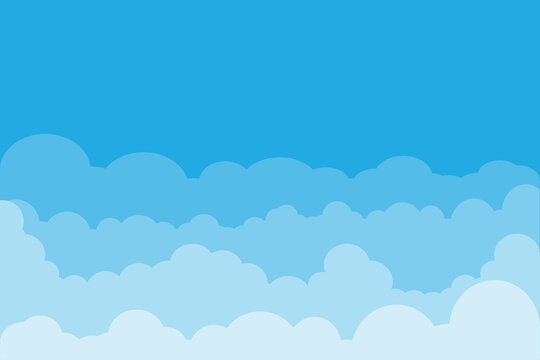 jpeg image jpg illustration of blue sky with white clouds background