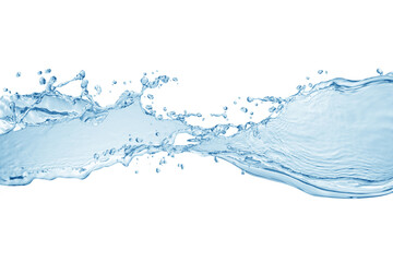 Water, water splash isolated on white background
