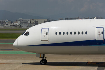 airplane in the airport