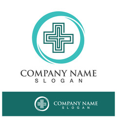 Medical health icon digital logo design