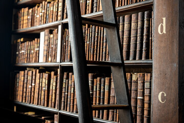 Trinity college library bibliothèque dublin