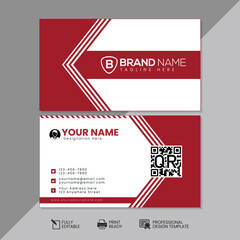 Professional Business Card Template. Unique Business Card Template. Modern Business Card Template