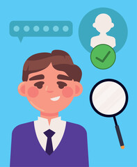 man for job recruitment