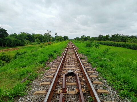 railway in the countryside