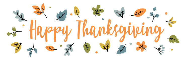autumn leaves happy thanksgiving pattern leaves flowers plants elements autumn