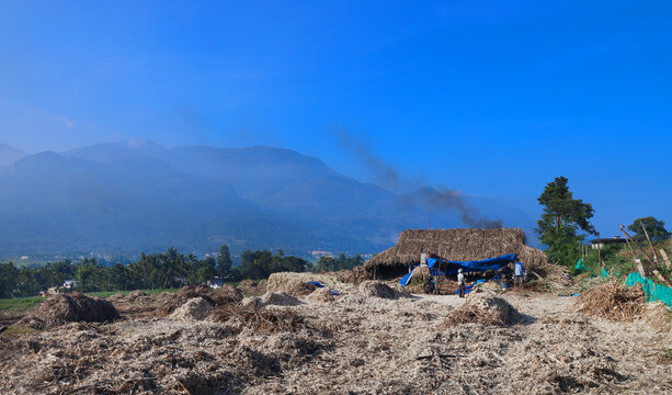 sugar cane  factory in marayoor kerala