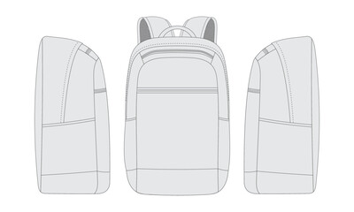 backpack vector design