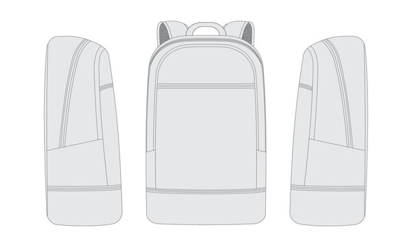 backpack vector