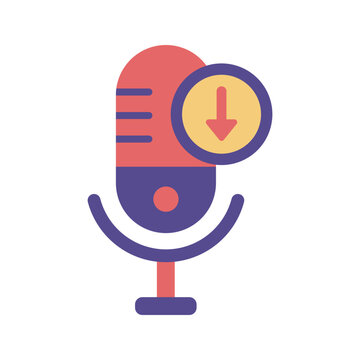 Podcast Download Icon