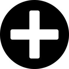 Obraz premium Medical symbol, medical icon, pictogram, transparent backgrounds