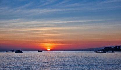 sunrise at Gerokgak, West Bali, Indonesia