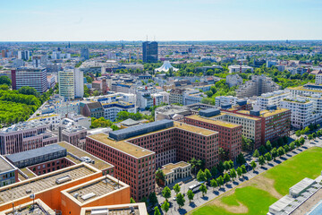 aerial view Berlin
