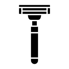 Razor Glyph Icon
