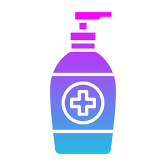 Antiseptic Glyph Gradient Icon