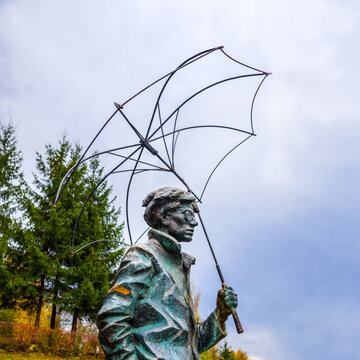 Statue Of Andy Warhol. Andy Warhol Museum Of Modern Art