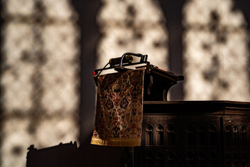 Stone Church Pulpit, in Sunlight