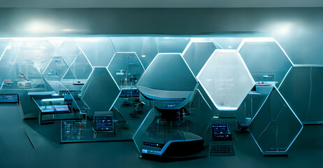 Endpoint Security Platform,- Endpoint Protection Concept ,- 3D Illustration and rendering, concept on virtual screen, icons security, computer, web 3, loge security, nft, virtual screen