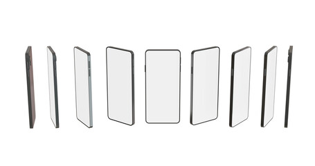 black and white phone