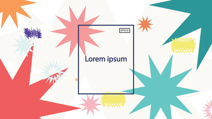 Abstract white and pink and green color backgroun.Dynamic shape composition.Abstract backgroun,Template for the design of a website landing page or backgroun.Abstract yellow and white Backgroun,orange