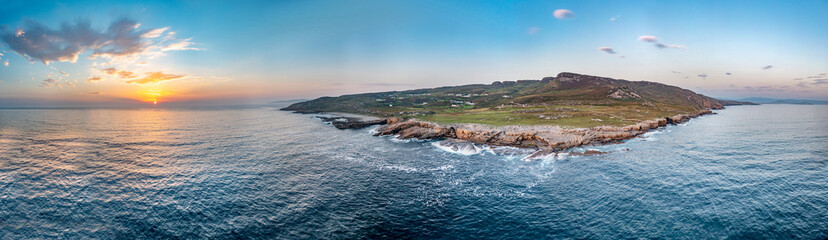 Fototapeta premium Sunset at Crohy Head in County Donegal - Ireland