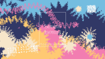 Abstract white and pink and blue color backgroun.Dynamic shape composition.Abstract backgroun,Template for the design of a website landing page or background.Abstract yellow Backgroun,textured effect