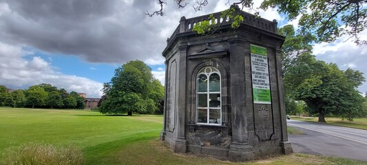 The stray area of Harrogate, folley, summer 2022, North Yorkshire UK
