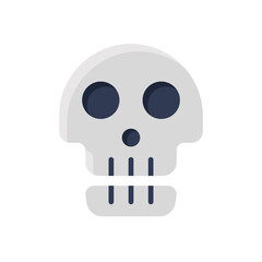 Skull Halloween Illustration