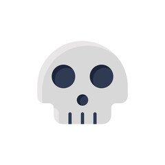 Skull Halloween Illustration