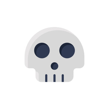 Skull Halloween Illustration