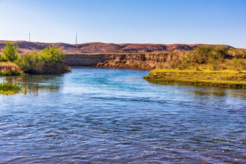 Obraz premium landscape with river