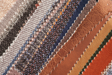 Close-up of texture fabric cloth textile background