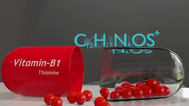 Vitamin B1 Thiamine Capsule