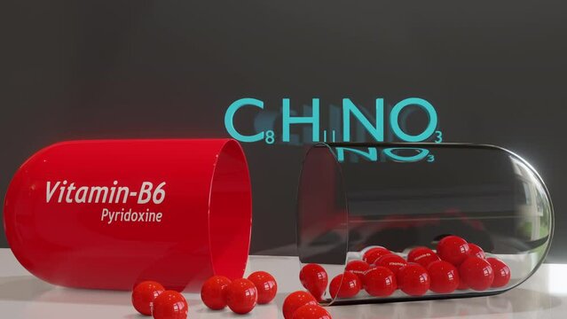 Vitamin B6 Pyridoxine Capsule