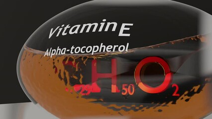 Liquid Vitamin E Capsule