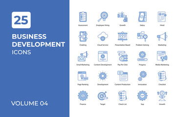 Business Development icons collection.