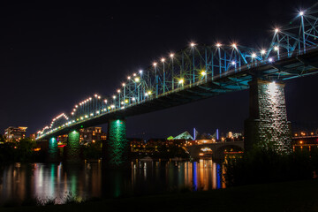 Fototapeta premium bridge at night