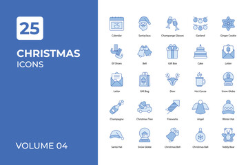 Christmas icons collection.