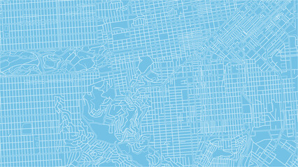 Digital web background of San Francisco. Vector map city which you can scale how you want.