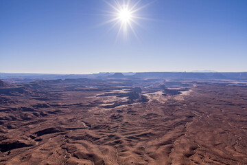 Fototapeta na wymiar Canyonlands nationalpark utah