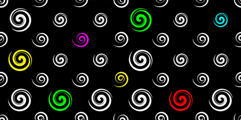 Spiral Design Seamless Pattern Y_2202001