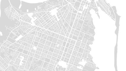 Digital web background of Alecrim. Vector map city which you can scale how you want.